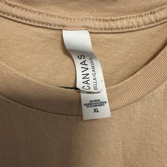 You’re My Sunshine Unisex Bella+Canvas Graphic T-Shirt Tan/Brown Size XL Flower - Picture 7 of 8